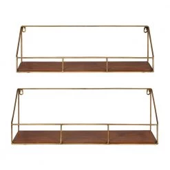 Westland 24 in. x 8 in. x 7 in. Walnut Brown Decorative Wall Shelf by Kate and Laurel 11 Westland 24 in. x 8 in. x 7 in. Walnut Brown Decorative Wall Shelf by Kate and Laurel -Kate and Laurel Shop walnut brown kate and laurel decorative shelving 214557 4f 1000