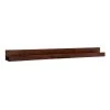 Levie 42 in. x 4 in. x 4 in. Walnut Brown Decorative Wall Shelf by Kate and Laurel -Kate and Laurel Shop walnut brown kate and laurel decorative shelving 216483 64 1000