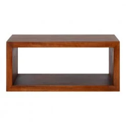 Holt 8 in. x 18 in. x 8 in. Walnut Brown Wood Floating Decorative Wall Shelf Without Brackets by Kate and Laurel -Kate and Laurel Shop walnut brown kate and laurel decorative shelving 218125 4f 1000