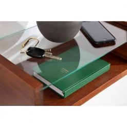 Holt 6 in. x 18 in. x 6 in. x Walnut Brown Wood Floating Decorative Wall Shelf with Brackets by Kate and Laurel -Kate and Laurel Shop walnut brown kate and laurel decorative shelving 219671 76 1000