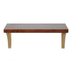 Bellingham 8.5 in. x 18 in. x 8 in. Walnut Brown Wood Floating Decorative Wall Shelf Without Cubbies by Kate and Laurel 12 Bellingham 8.5 in. x 18 in. x 8 in. Walnut Brown Wood Floating Decorative Wall Shelf Without Cubbies by Kate and Laurel -Kate and Laurel Shop walnut brown kate and laurel decorative shelving 219870 4f 1000