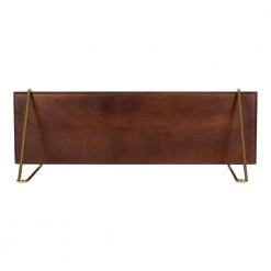 Palone 8.00 in. x 24.00 in. x 8.00 in. Walnut Brown Wood Floating Decorative Wall Shelf without Brackets by Kate and Laurel 14 Palone 8.00 in. x 24.00 in. x 8.00 in. Walnut Brown Wood Floating Decorative Wall Shelf without Brackets by Kate and Laurel -Kate and Laurel Shop walnut brown kate and laurel decorative shelving 221198 fa 1000