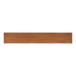 Alta 5.00 in. D 35.75 in. W 5.00 in. H Walnut Brown Wood Floating Decorative Wall Shelf with Hooks by Kate and Laurel -Kate and Laurel Shop walnut brown kate and laurel decorative shelving 222288 44 1000