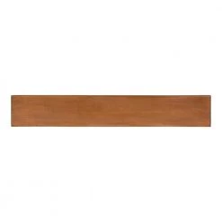 Alta 5.00 in. D 35.75 in. W 5.00 in. H Walnut Brown Wood Floating Decorative Wall Shelf with Hooks by Kate and Laurel -Kate and Laurel Shop walnut brown kate and laurel decorative shelving 222288 77 1000