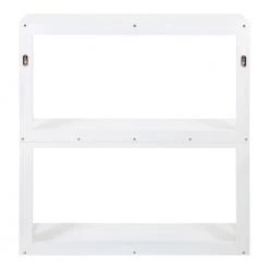 Ring 28 in. x 31 in. x 8 in. White/Gold Decorative Wall Shelf by Kate and Laurel -Kate and Laurel Shop white gold kate and laurel decorative shelving 216684 44 1000