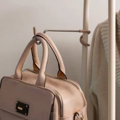 White Metal Clothes Rack 35.24 in. W x 596 in. H by IRIS -Kate and Laurel Shop white iris clothes racks 586004 44 1000