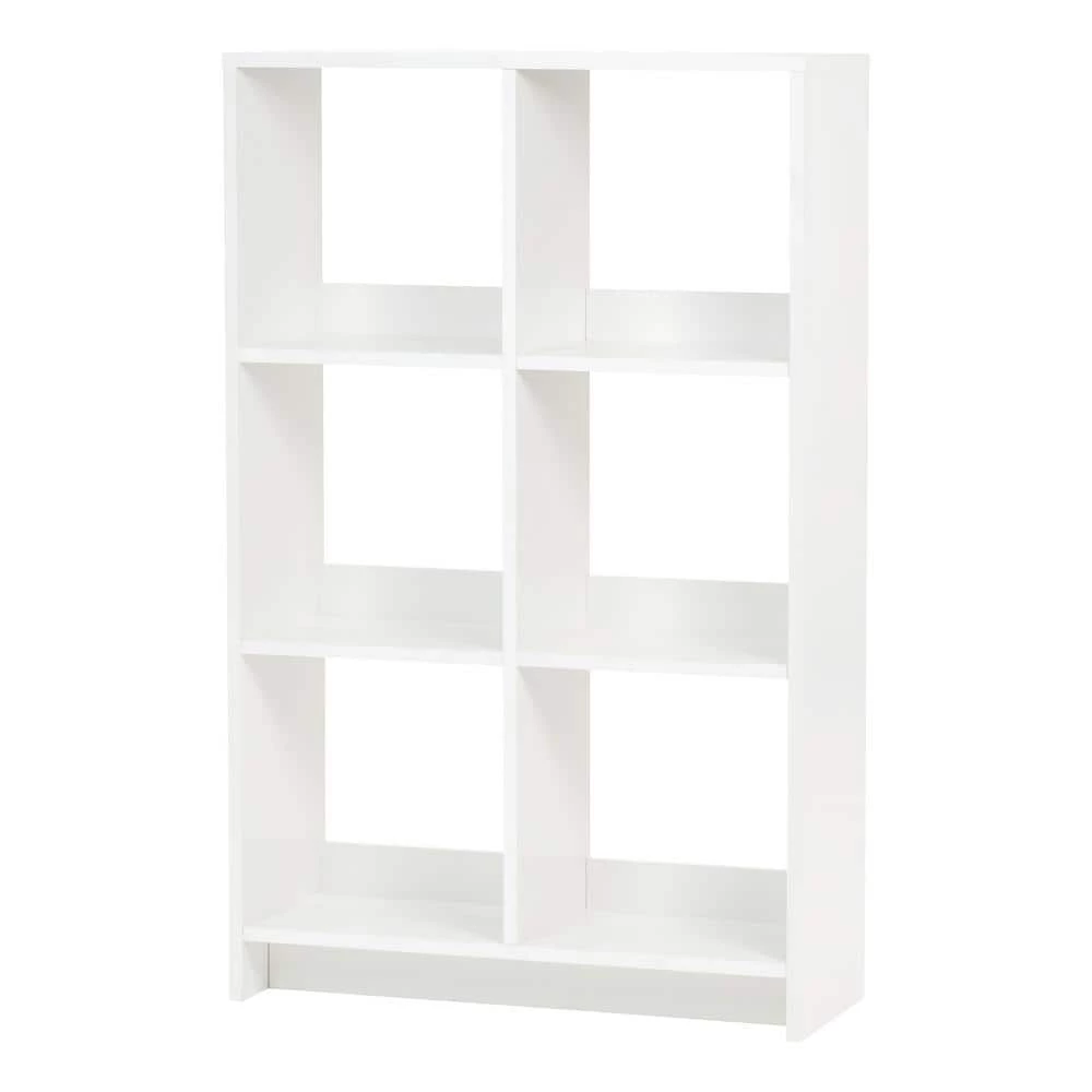 43 in. H x 27 in. W x 10 in. D White Heavy-Duty Decorative 6-Cube Organizer by IRIS 3 43 in. H x 27 in. W x 10 in. D White Heavy-Duty Decorative 6-Cube Organizer by IRIS