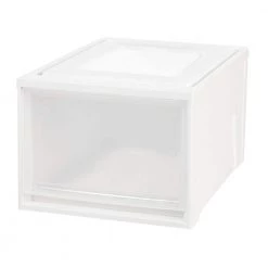 15.75 in. x 11.5 in. White Deep Box Chest Drawer by IRIS