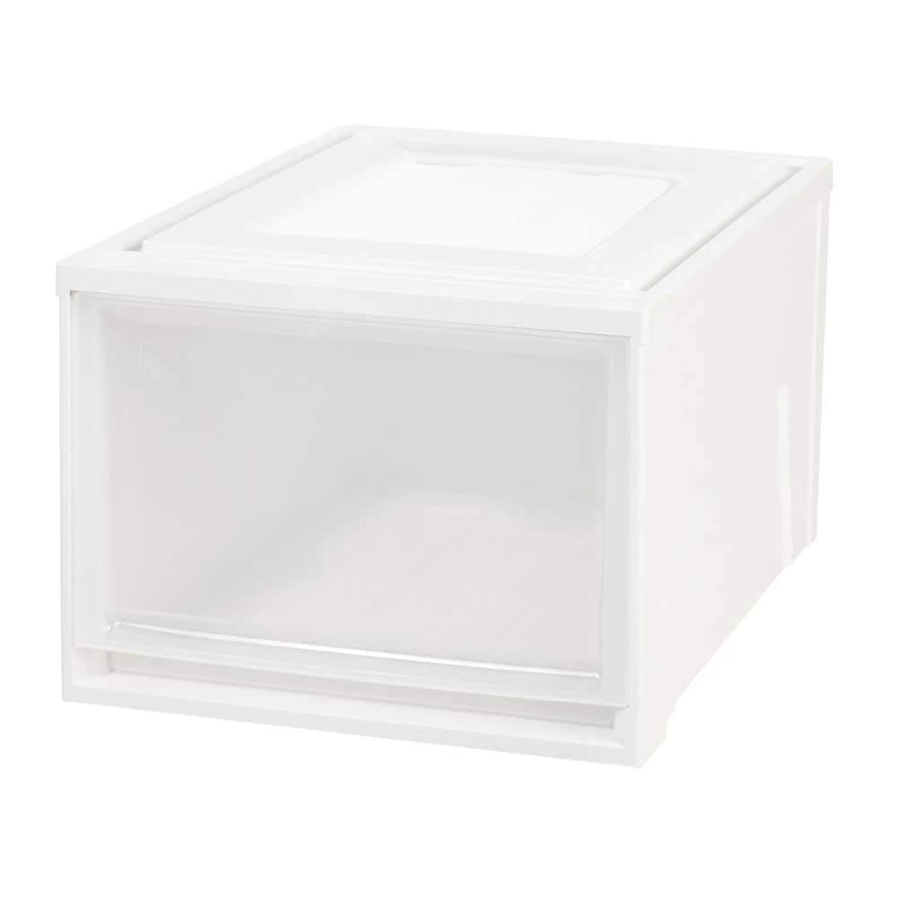 15.75 in. x 11.5 in. White Deep Box Chest Drawer by IRIS 3 15.75 in. x 11.5 in. White Deep Box Chest Drawer by IRIS