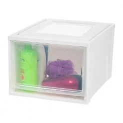 15.75 in. x 11.5 in. White Deep Box Chest Drawer by IRIS 14 15.75 in. x 11.5 in. White Deep Box Chest Drawer by IRIS -Kate and Laurel Shop white iris storage drawers 129772 fa 1000