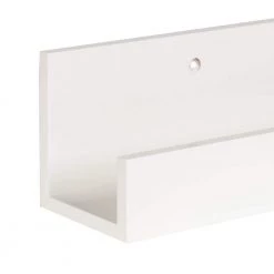 Levie 3 in. x 24 in. x 4 in. White MDF Decorative Wall Shelf by Kate and Laurel 9 Levie 3 in. x 24 in. x 4 in. White MDF Decorative Wall Shelf by Kate and Laurel -Kate and Laurel Shop white kate and laurel decorative shelving 211554 4f 1000