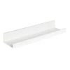Levie 7 in. x 24 in. x 4 in. White MDF Decorative Wall Shelf by Kate and Laurel 2 Levie 7 in. x 24 in. x 4 in. White MDF Decorative Wall Shelf by Kate and Laurel -Kate and Laurel Shop white kate and laurel decorative shelving 211560 64 1000