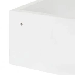 Levie 12 in. x 4 in. x 12 in. White Decorative Wall Shelf by Kate and Laurel 11 Levie 12 in. x 4 in. x 12 in. White Decorative Wall Shelf by Kate and Laurel -Kate and Laurel Shop white kate and laurel decorative shelving 216473 1f 1000