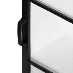 Barnhardt 8 in. x 30 in. x 28 in. White Wood Floating Decorative Cubby Wall Shelf With Brackets by Kate and Laurel -Kate and Laurel Shop white kate and laurel decorative shelving 218170 77 1000