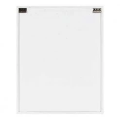 Wexton 5 in. x 22 in. x 28 in. White MDF Floating Decorative Cubby Wall Shelf With Brackets by Kate and Laurel -Kate and Laurel Shop white kate and laurel decorative shelving 218328 77 1000