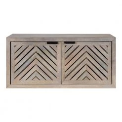 Mezzeta 10 in. x 30 in. x 14 in. White Wood Floating Decorative Cubby Wall Shelf With Brackets by Kate and Laurel 13 Mezzeta 10 in. x 30 in. x 14 in. White Wood Floating Decorative Cubby Wall Shelf With Brackets by Kate and Laurel -Kate and Laurel Shop white kate and laurel decorative shelving 219216 4f 1000