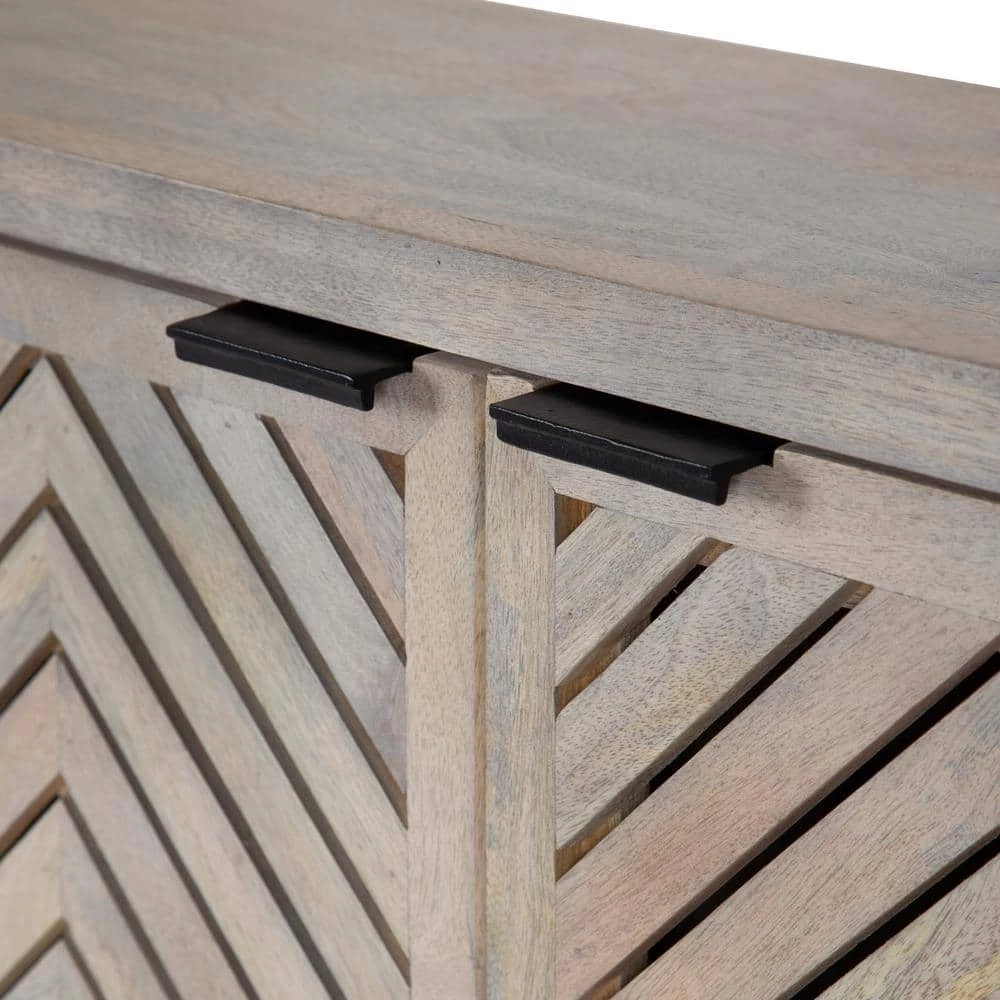 Mezzeta 10 in. x 30 in. x 14 in. White Wood Floating Decorative Cubby Wall Shelf With Brackets by Kate and Laurel 8 Mezzeta 10 in. x 30 in. x 14 in. White Wood Floating Decorative Cubby Wall Shelf With Brackets by Kate and Laurel - Image 6