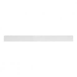 Mezzo 3.00 in. D 36.00 in. W 4.50 in. H White Metal Floating Decorative Wall Shelf by Kate and Laurel -Kate and Laurel Shop white kate and laurel decorative shelving 222053 44 1000